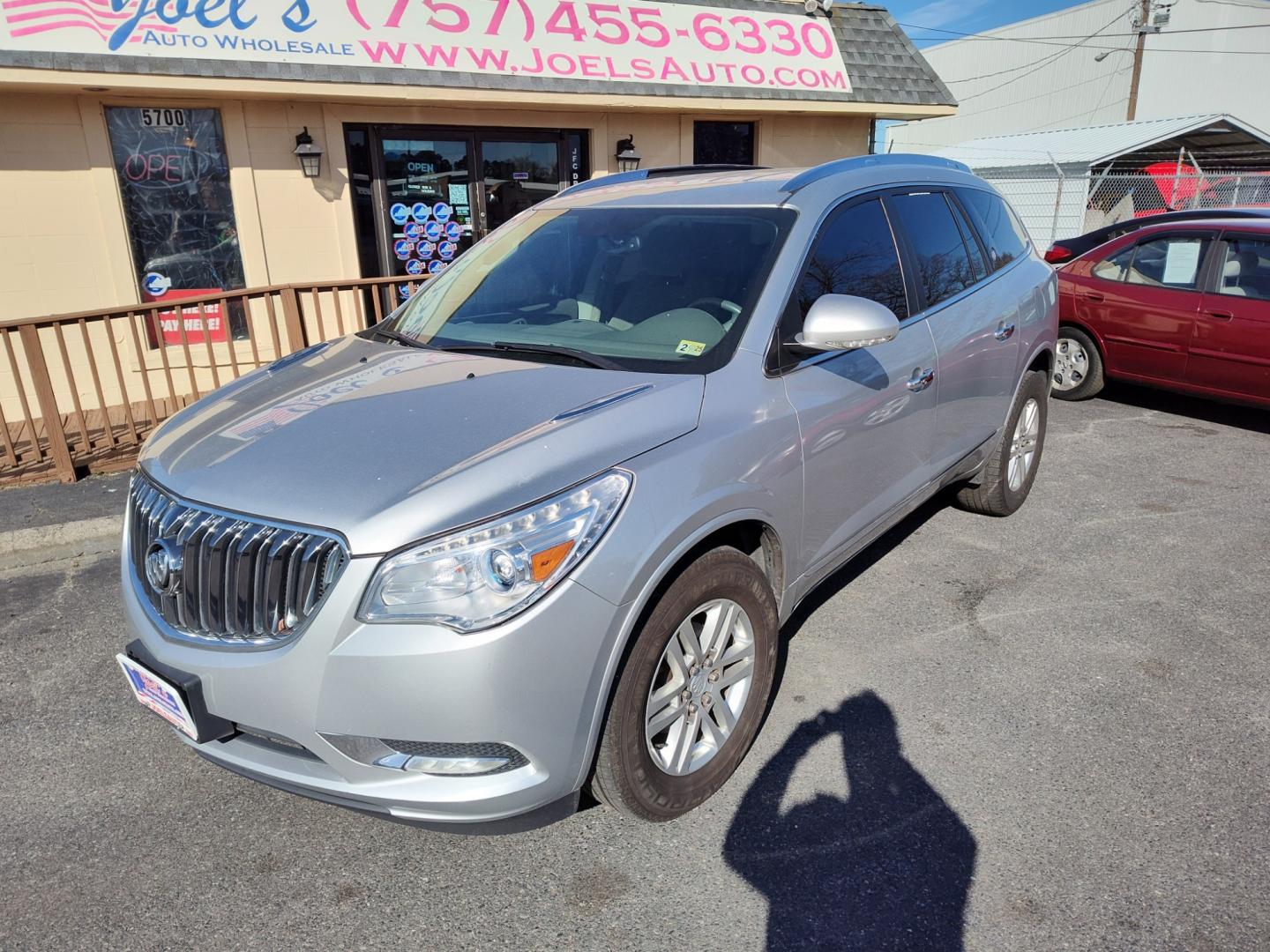 2015 Silver Buick Enclave (5GAKRAKD9FJ) , located at 5700 Curlew Drive, Norfolk, VA, 23502, (757) 455-6330, 36.841885, -76.209412 - Photo#3